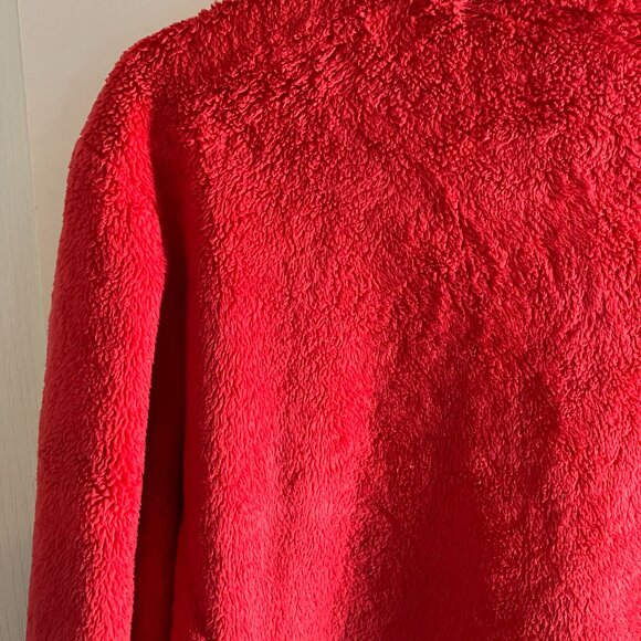 The North Face Women's Medium Red Fleece Full Zip Jacket Long Sleeve. - Picture 10 of 15